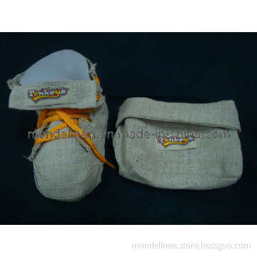 Sugar Linen Bag in Shoe & Pocket Shape (LB-002)